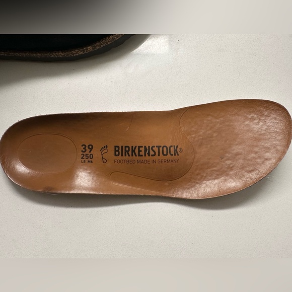 Birkenstock Uppsala Shearling Boots Black Suede Lined Classic Women's EU 39 US 8 - Picture 11 of 13